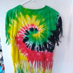 Rasta spiral tee